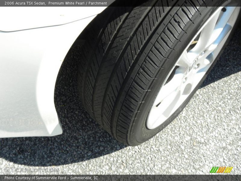Premium White Pearl / Parchment 2006 Acura TSX Sedan