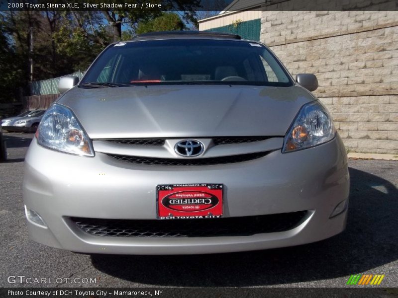 Silver Shadow Pearl / Stone 2008 Toyota Sienna XLE