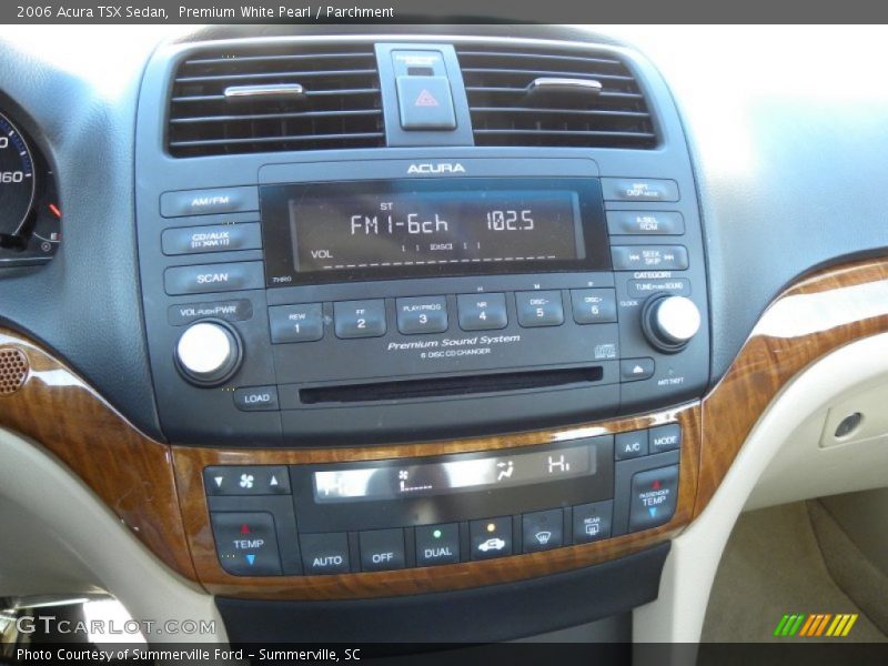 Premium White Pearl / Parchment 2006 Acura TSX Sedan
