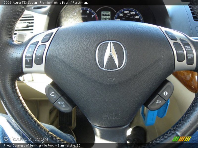 Premium White Pearl / Parchment 2006 Acura TSX Sedan