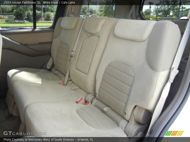 White Frost / Cafe Latte 2009 Nissan Pathfinder SE