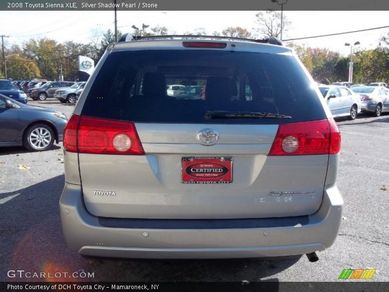 Silver Shadow Pearl / Stone 2008 Toyota Sienna XLE