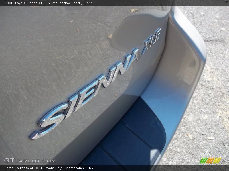 Silver Shadow Pearl / Stone 2008 Toyota Sienna XLE