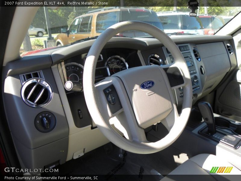 Redfire Metallic / Stone 2007 Ford Expedition EL XLT 4x4