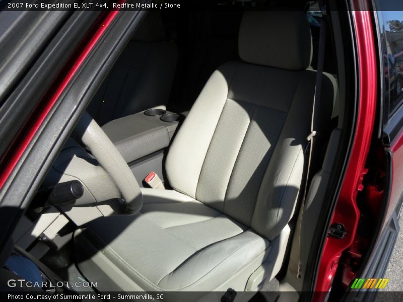 Redfire Metallic / Stone 2007 Ford Expedition EL XLT 4x4