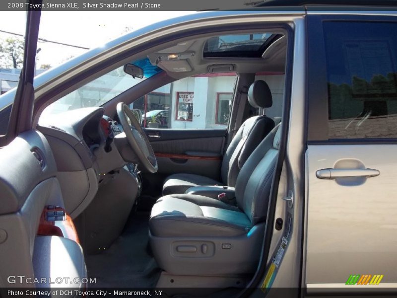 Silver Shadow Pearl / Stone 2008 Toyota Sienna XLE