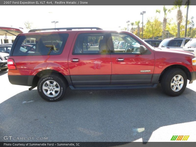 Redfire Metallic / Stone 2007 Ford Expedition EL XLT 4x4