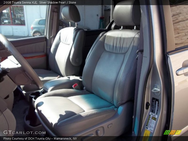 Silver Shadow Pearl / Stone 2008 Toyota Sienna XLE