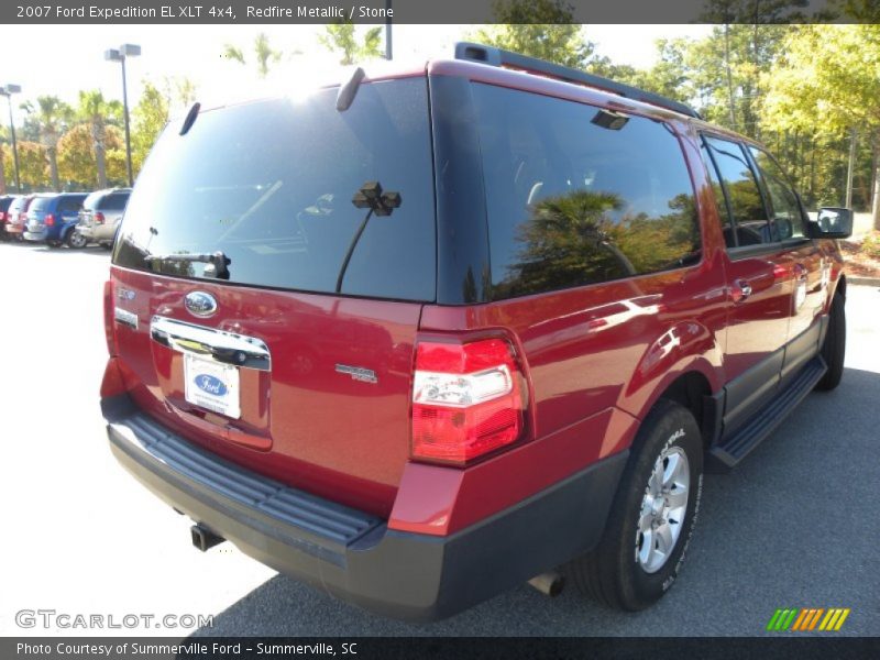 Redfire Metallic / Stone 2007 Ford Expedition EL XLT 4x4