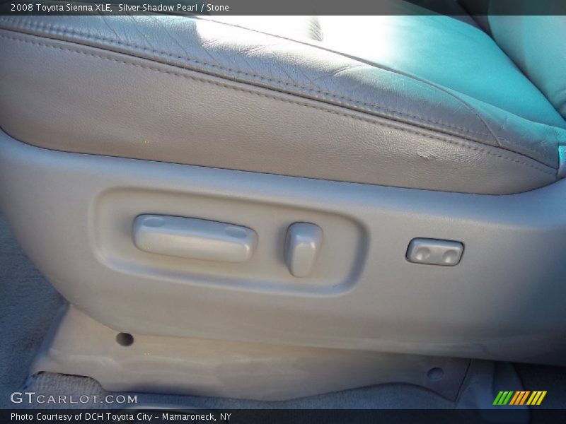 Silver Shadow Pearl / Stone 2008 Toyota Sienna XLE