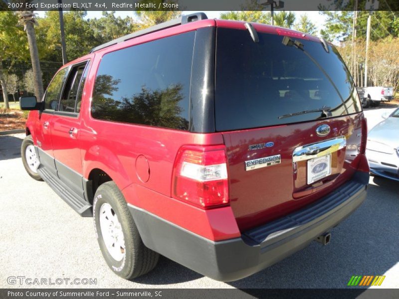 Redfire Metallic / Stone 2007 Ford Expedition EL XLT 4x4