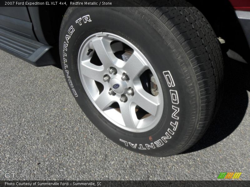 Redfire Metallic / Stone 2007 Ford Expedition EL XLT 4x4