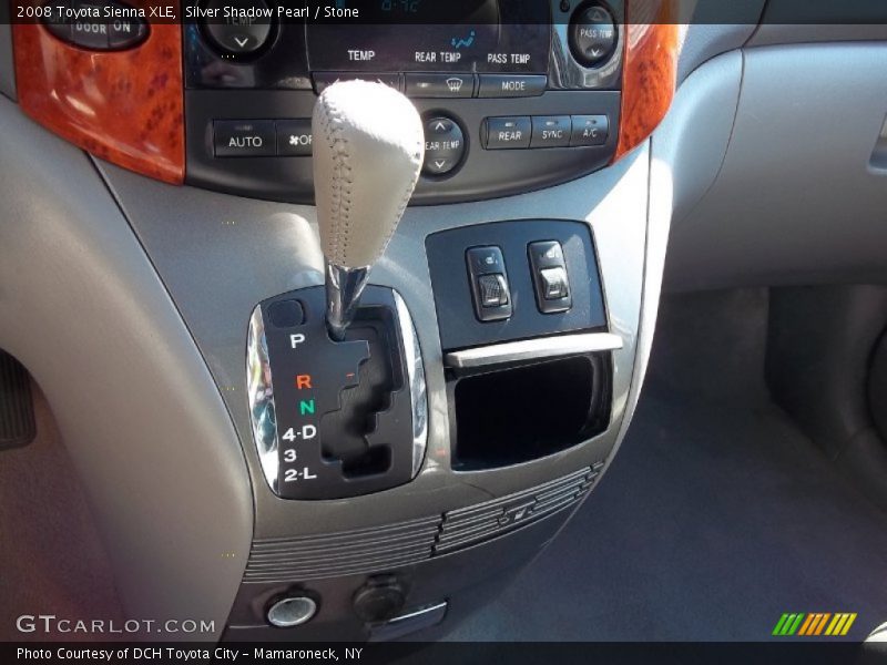 Silver Shadow Pearl / Stone 2008 Toyota Sienna XLE