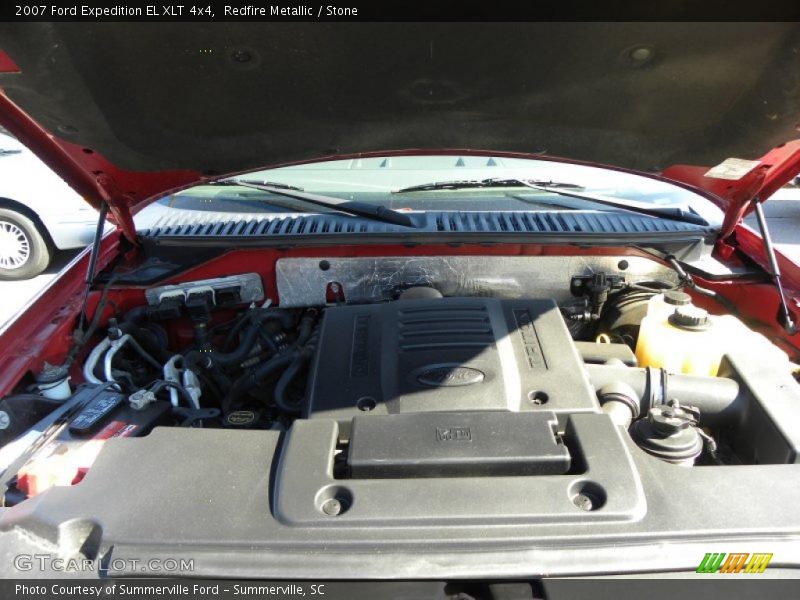 Redfire Metallic / Stone 2007 Ford Expedition EL XLT 4x4