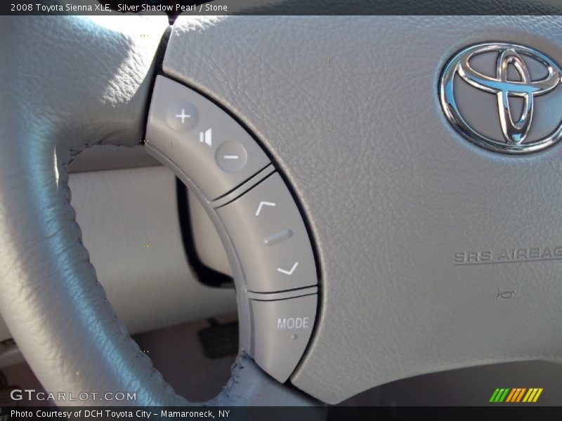 Silver Shadow Pearl / Stone 2008 Toyota Sienna XLE