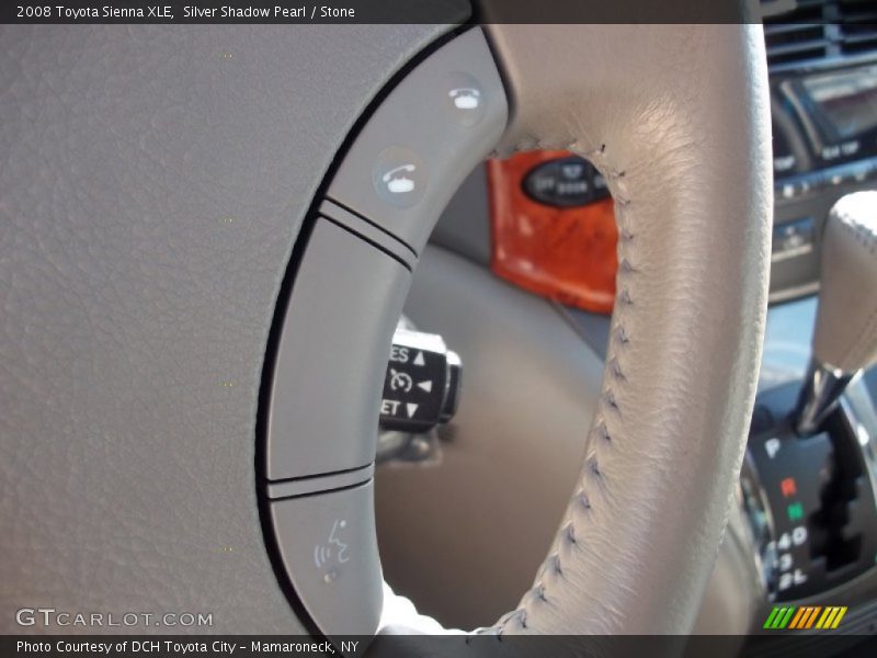 Silver Shadow Pearl / Stone 2008 Toyota Sienna XLE