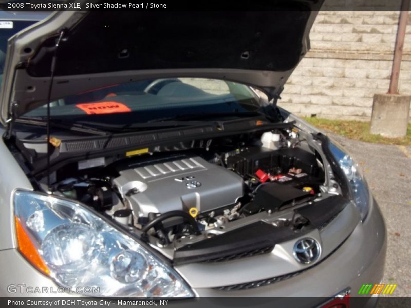Silver Shadow Pearl / Stone 2008 Toyota Sienna XLE