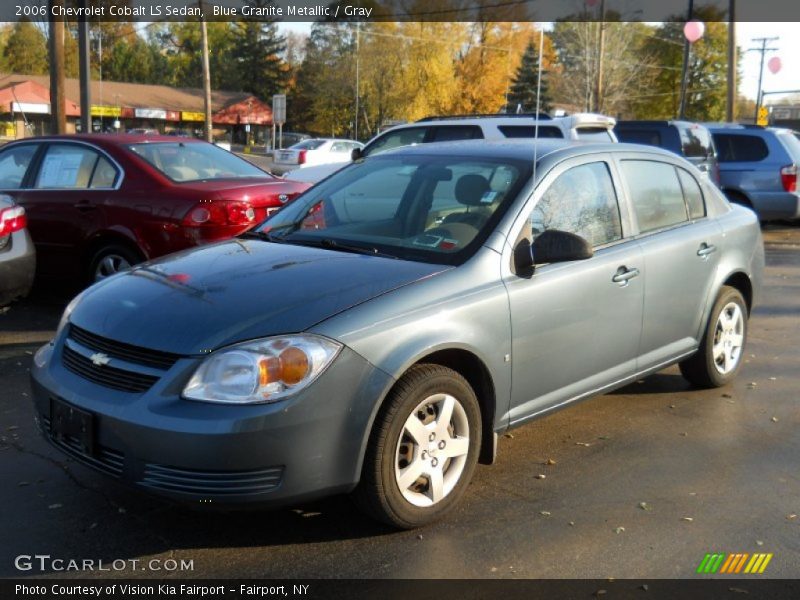 Blue Granite Metallic / Gray 2006 Chevrolet Cobalt LS Sedan