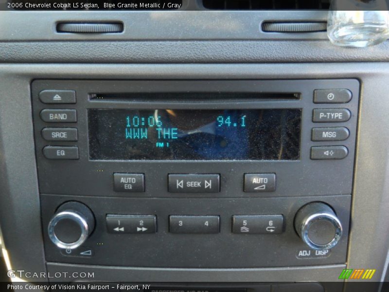 Audio System of 2006 Cobalt LS Sedan