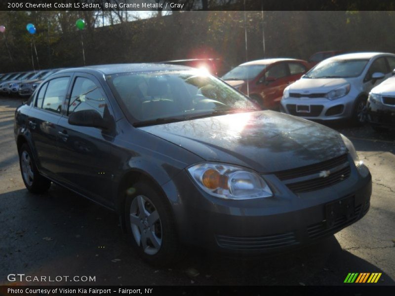 Blue Granite Metallic / Gray 2006 Chevrolet Cobalt LS Sedan