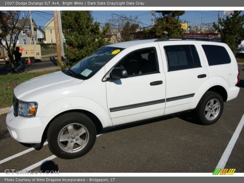 Bright White / Dark Slate Gray/Light Slate Gray 2007 Dodge Durango SLT 4x4