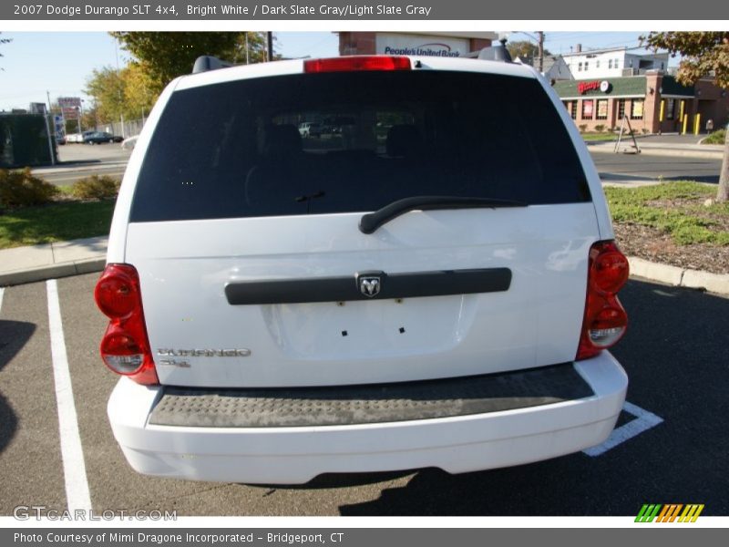 Bright White / Dark Slate Gray/Light Slate Gray 2007 Dodge Durango SLT 4x4
