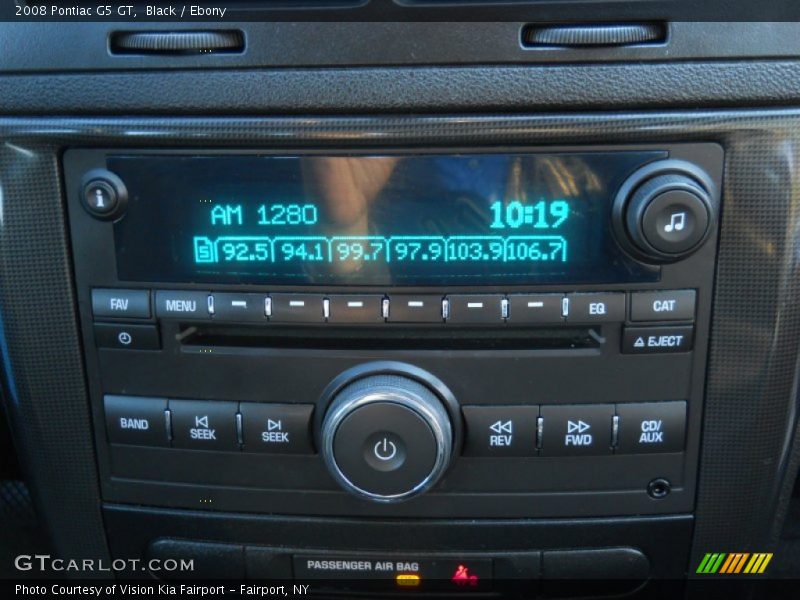 Black / Ebony 2008 Pontiac G5 GT
