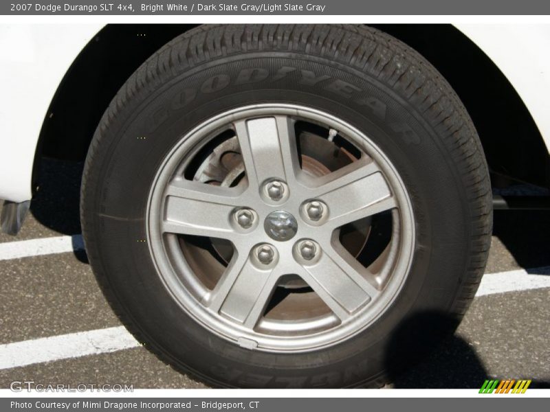 Bright White / Dark Slate Gray/Light Slate Gray 2007 Dodge Durango SLT 4x4