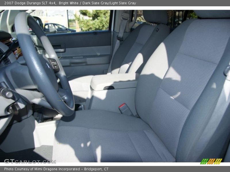 Bright White / Dark Slate Gray/Light Slate Gray 2007 Dodge Durango SLT 4x4