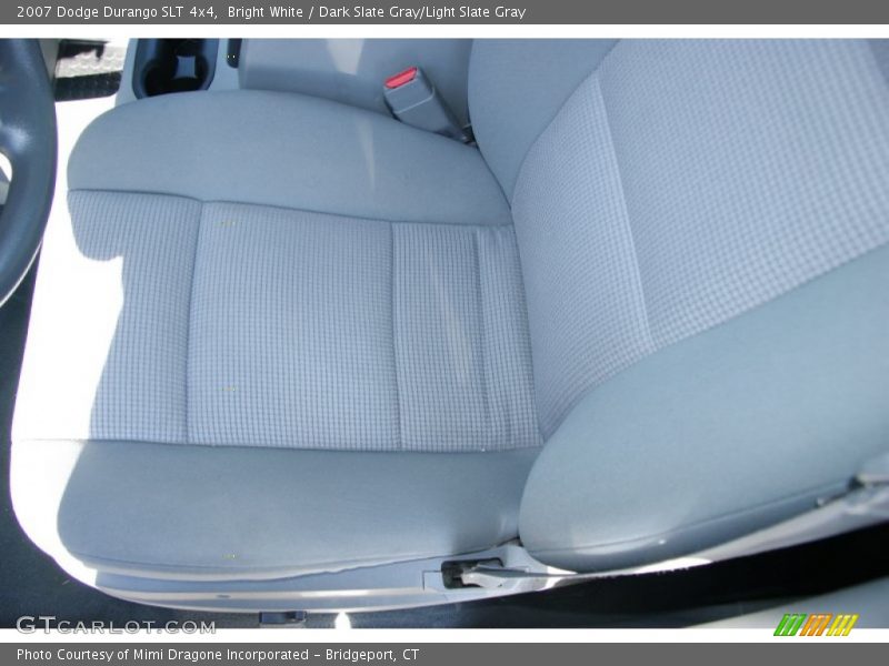 Bright White / Dark Slate Gray/Light Slate Gray 2007 Dodge Durango SLT 4x4