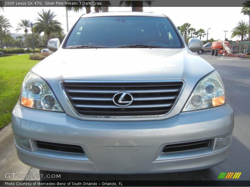 Silver Pine Metallic / Dark Gray 2005 Lexus GX 470
