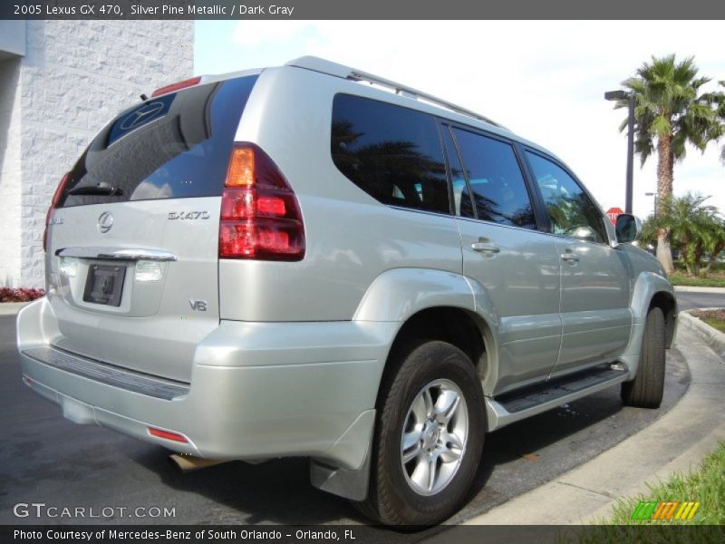 Silver Pine Metallic / Dark Gray 2005 Lexus GX 470