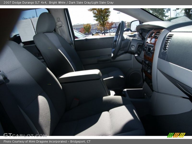 Bright White / Dark Slate Gray/Light Slate Gray 2007 Dodge Durango SLT 4x4