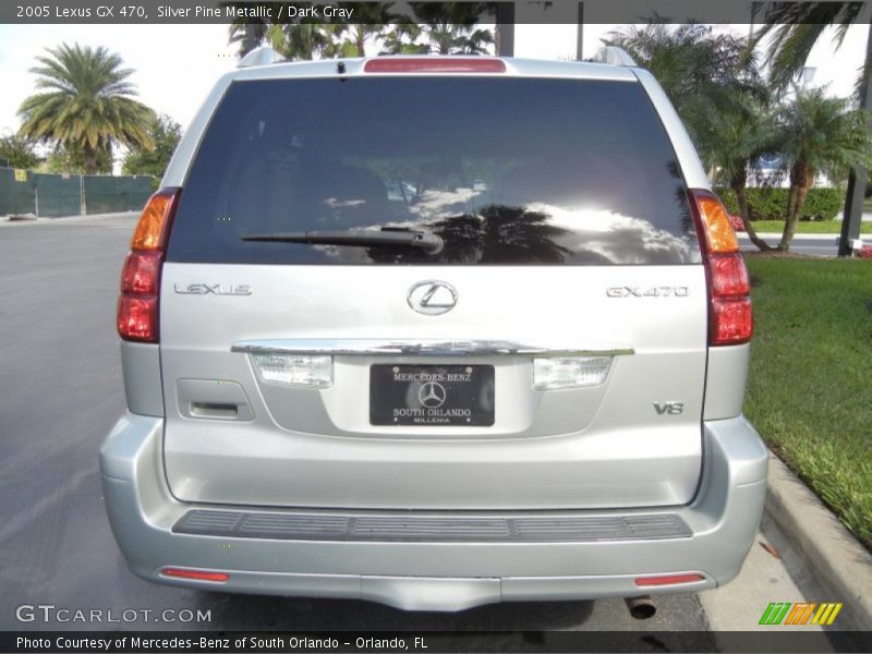 Silver Pine Metallic / Dark Gray 2005 Lexus GX 470