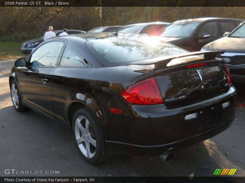 Black / Ebony 2008 Pontiac G5 GT