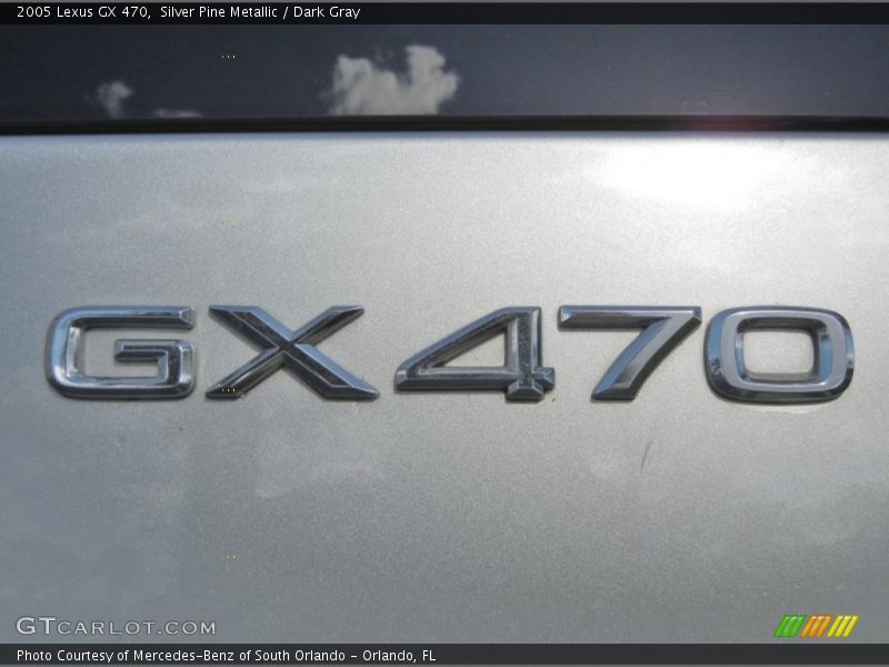 Silver Pine Metallic / Dark Gray 2005 Lexus GX 470