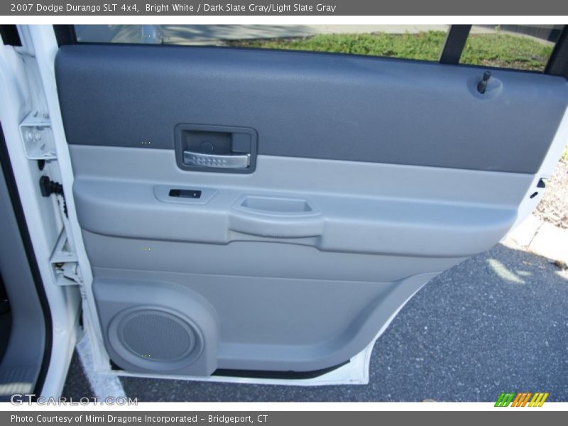 Bright White / Dark Slate Gray/Light Slate Gray 2007 Dodge Durango SLT 4x4