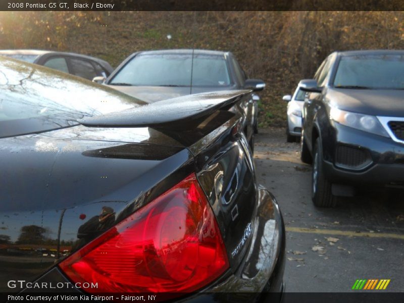 Black / Ebony 2008 Pontiac G5 GT