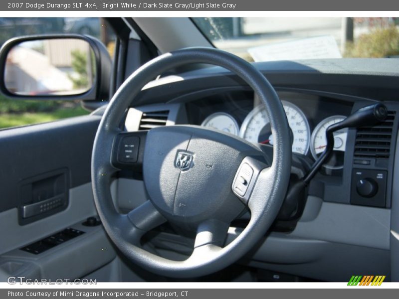 Bright White / Dark Slate Gray/Light Slate Gray 2007 Dodge Durango SLT 4x4