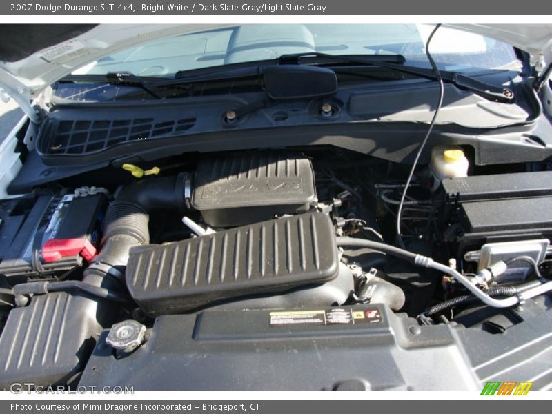 Bright White / Dark Slate Gray/Light Slate Gray 2007 Dodge Durango SLT 4x4