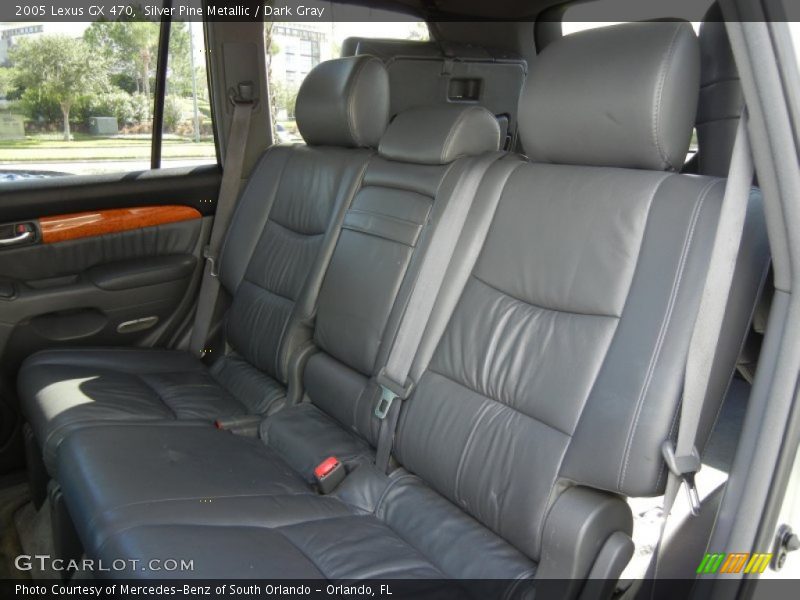 Silver Pine Metallic / Dark Gray 2005 Lexus GX 470