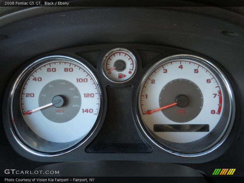  2008 G5 GT GT Gauges
