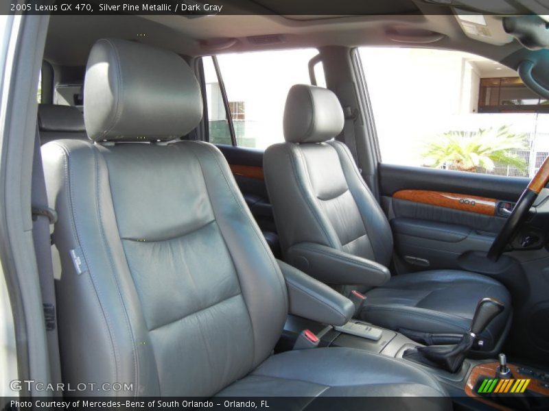Silver Pine Metallic / Dark Gray 2005 Lexus GX 470