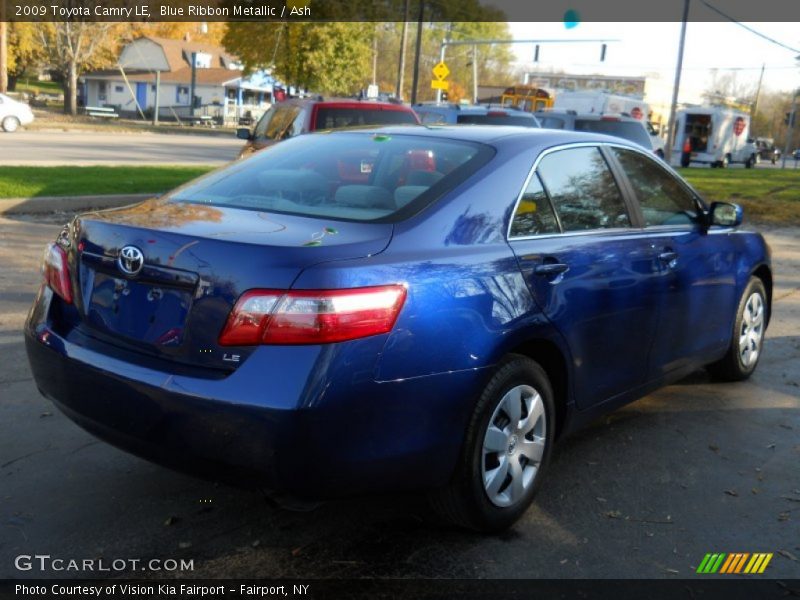 Blue Ribbon Metallic / Ash 2009 Toyota Camry LE