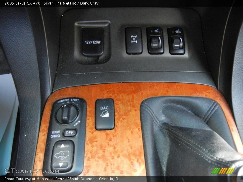 Silver Pine Metallic / Dark Gray 2005 Lexus GX 470