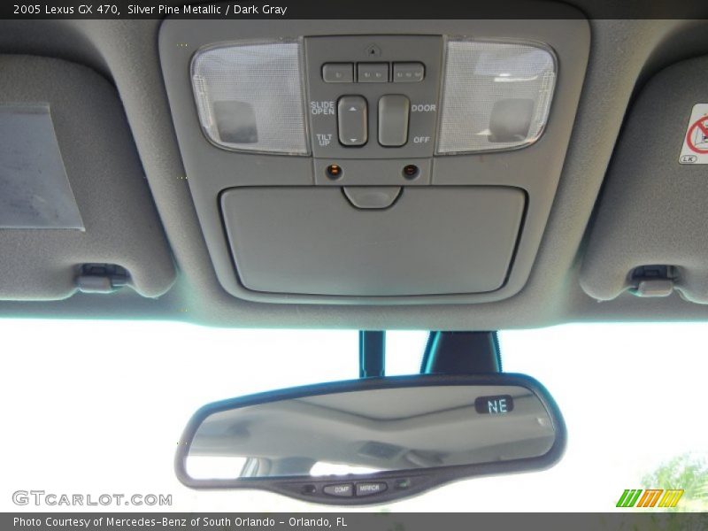 Silver Pine Metallic / Dark Gray 2005 Lexus GX 470