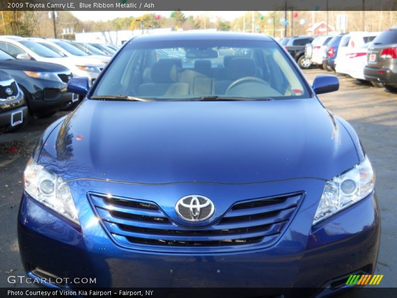 Blue Ribbon Metallic / Ash 2009 Toyota Camry LE