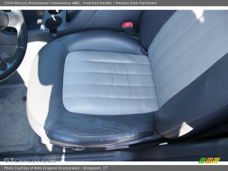 Vivid Red Metallic / Medium Dark Parchment 2004 Mercury Mountaineer Convenience AWD