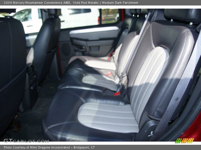 Vivid Red Metallic / Medium Dark Parchment 2004 Mercury Mountaineer Convenience AWD