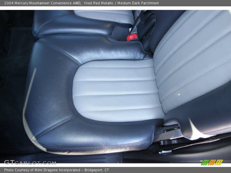 Vivid Red Metallic / Medium Dark Parchment 2004 Mercury Mountaineer Convenience AWD